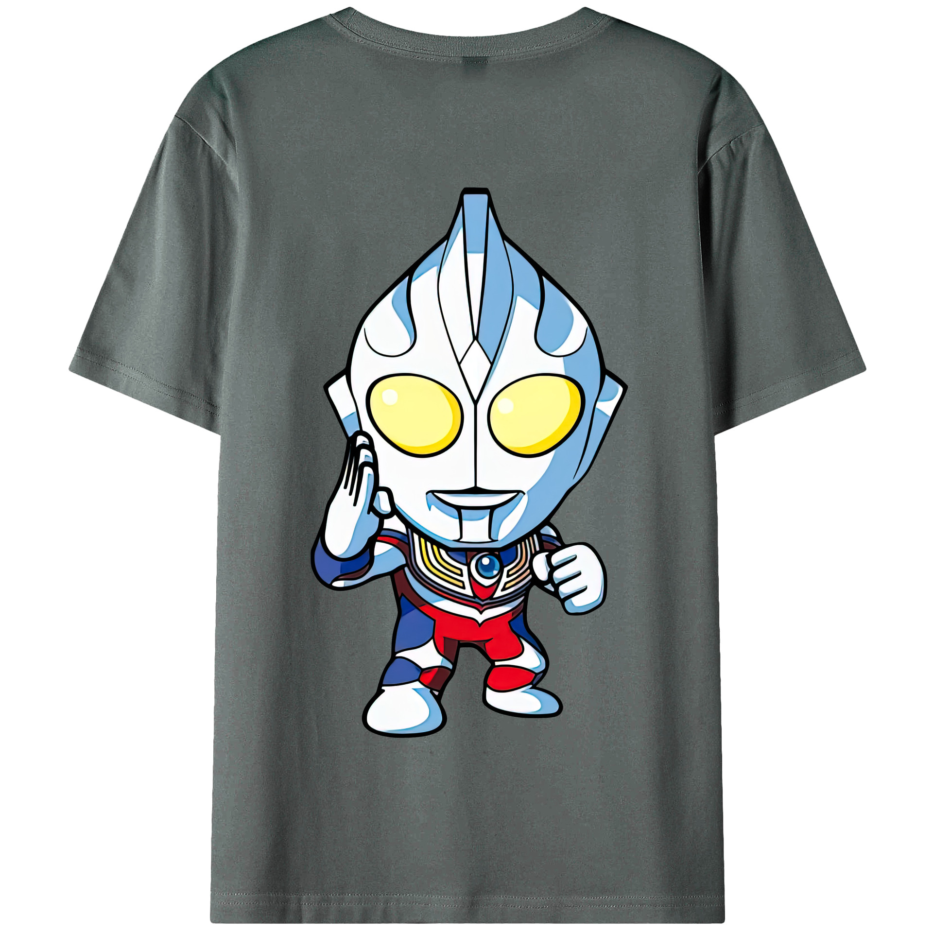 （画像用） ウルトラマン Ultraman 綿100％半袖Tシャツ（背面プリント）